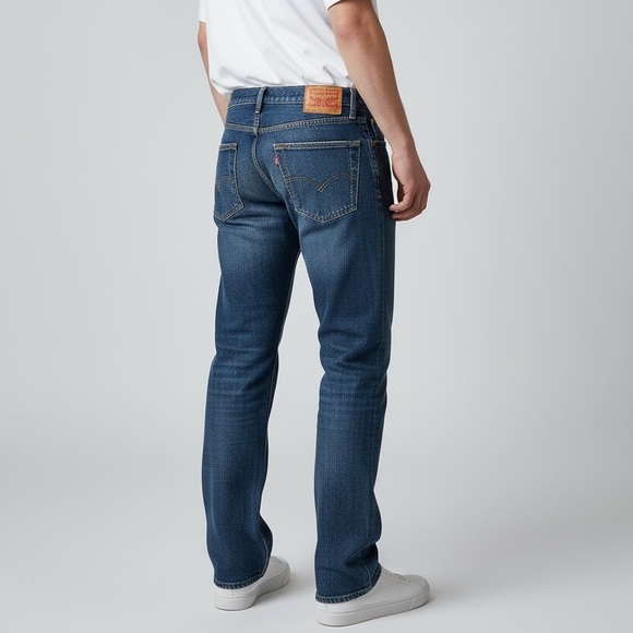 Levi's 505 Men's Size W 34 L 29 Regular Classic Straight Leg Jeans - Picture 2 of 10